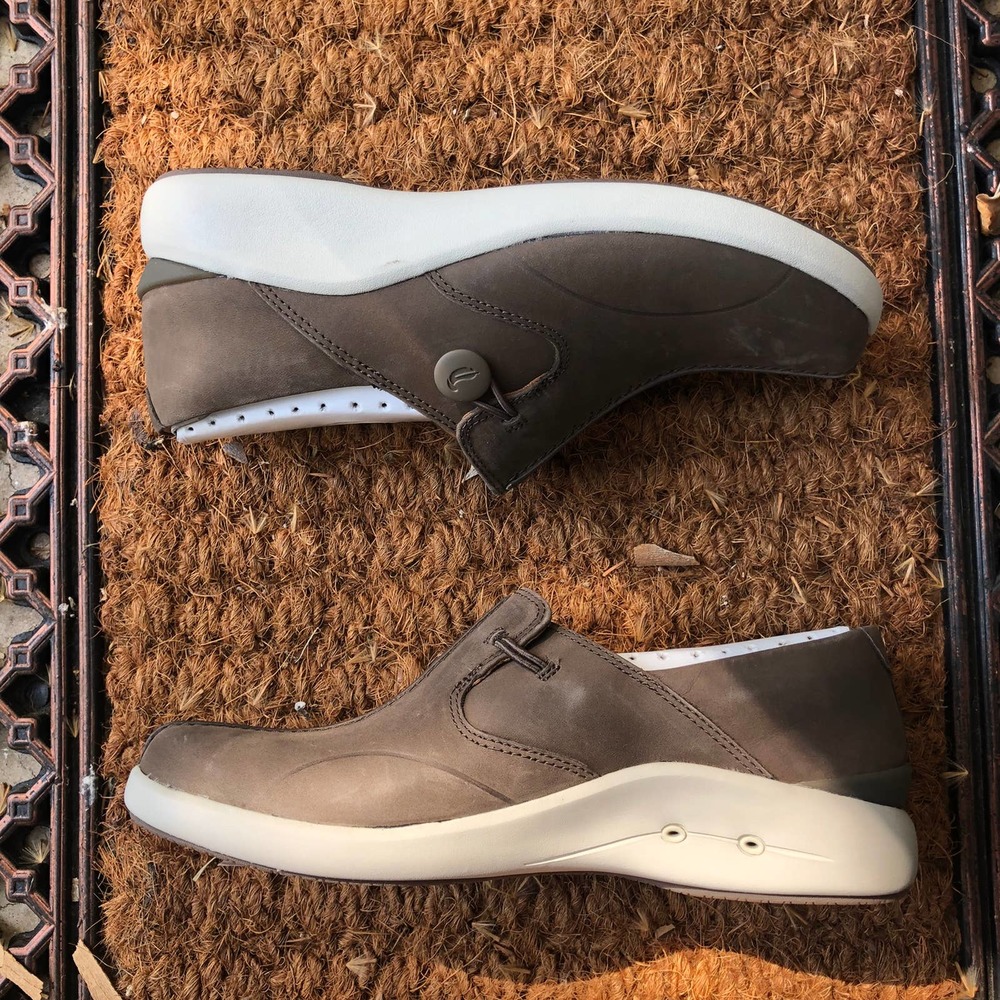 Clarks Unstructured Un Loop 2 Walking Loafer Leat… - image 1